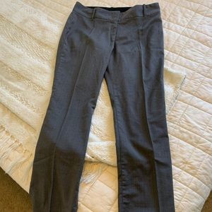J. CREW grey wool slacks size 8/10